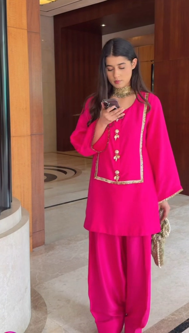 Flash Farshi  co-ord top n bottom set