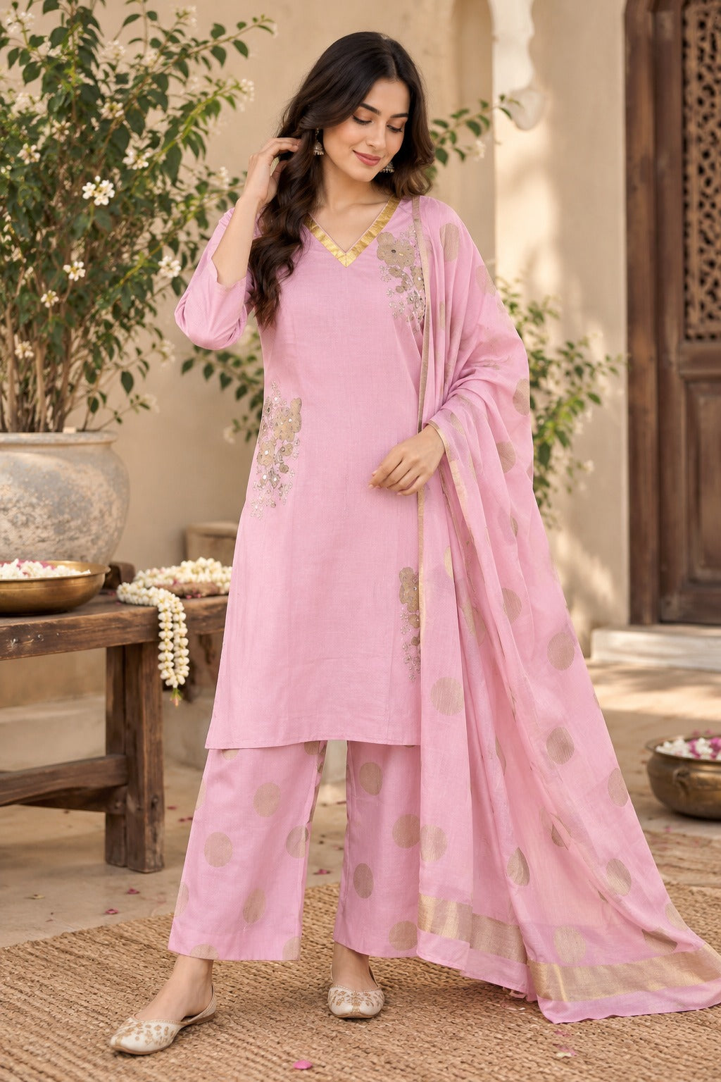 (2) pink pop 3pcs set
