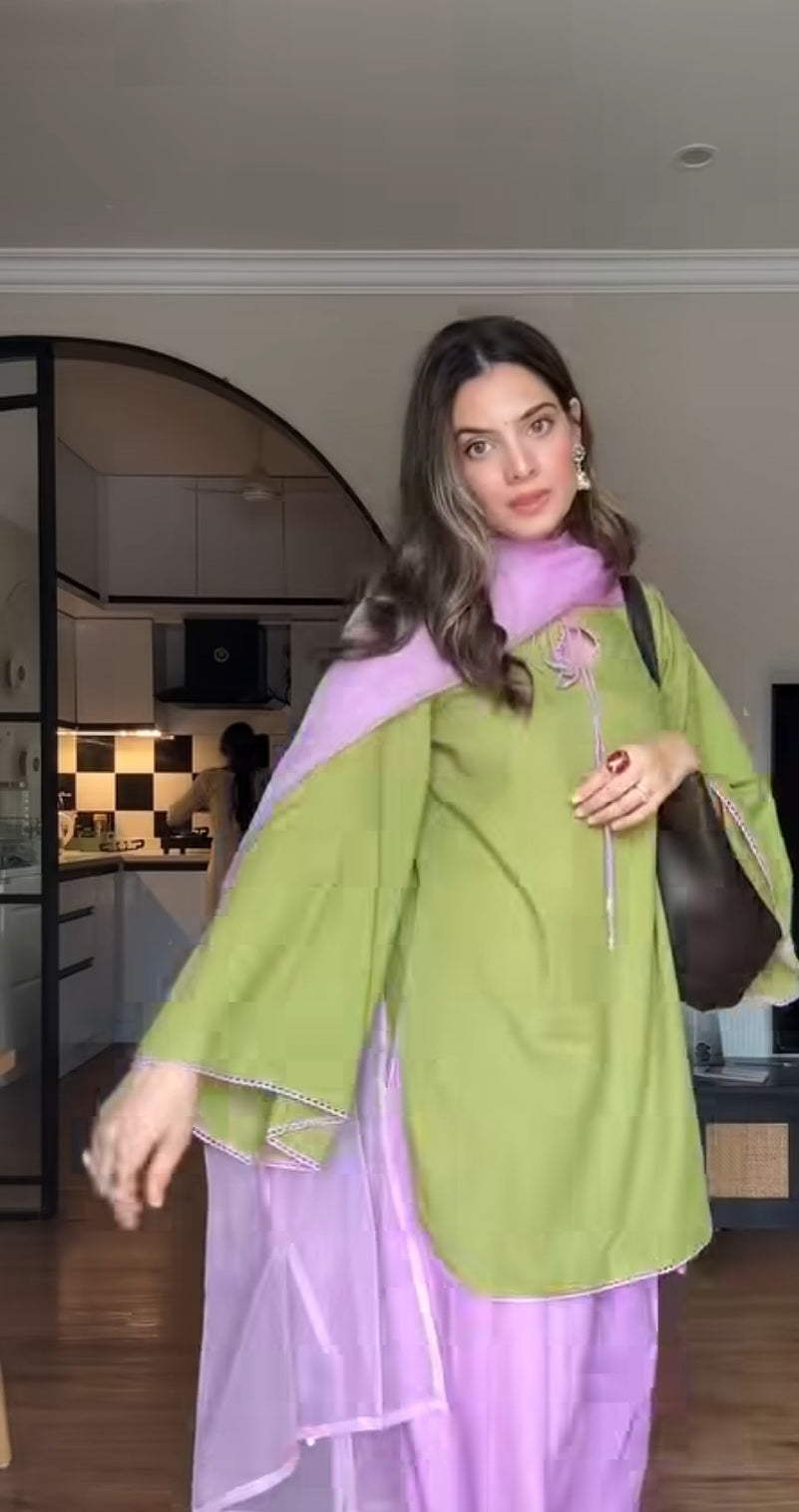 Green hues 3pcs set