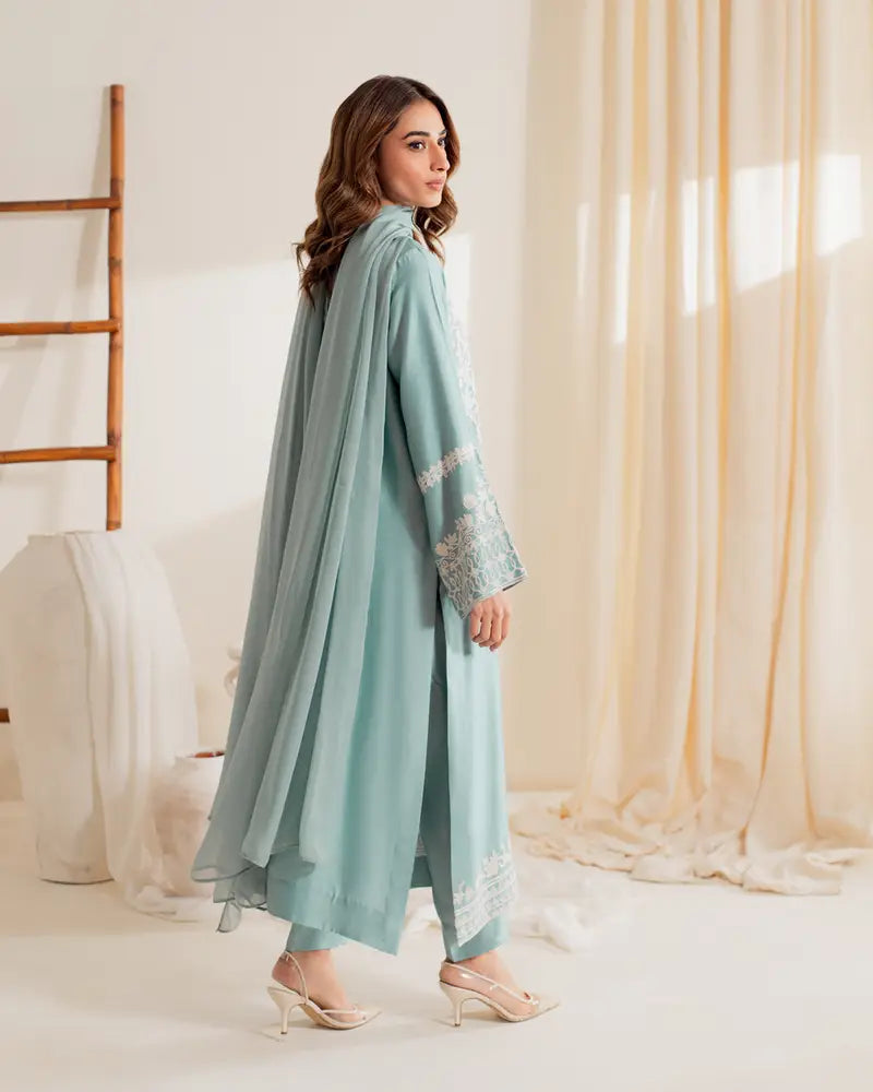 Aqua blue 3pcs set