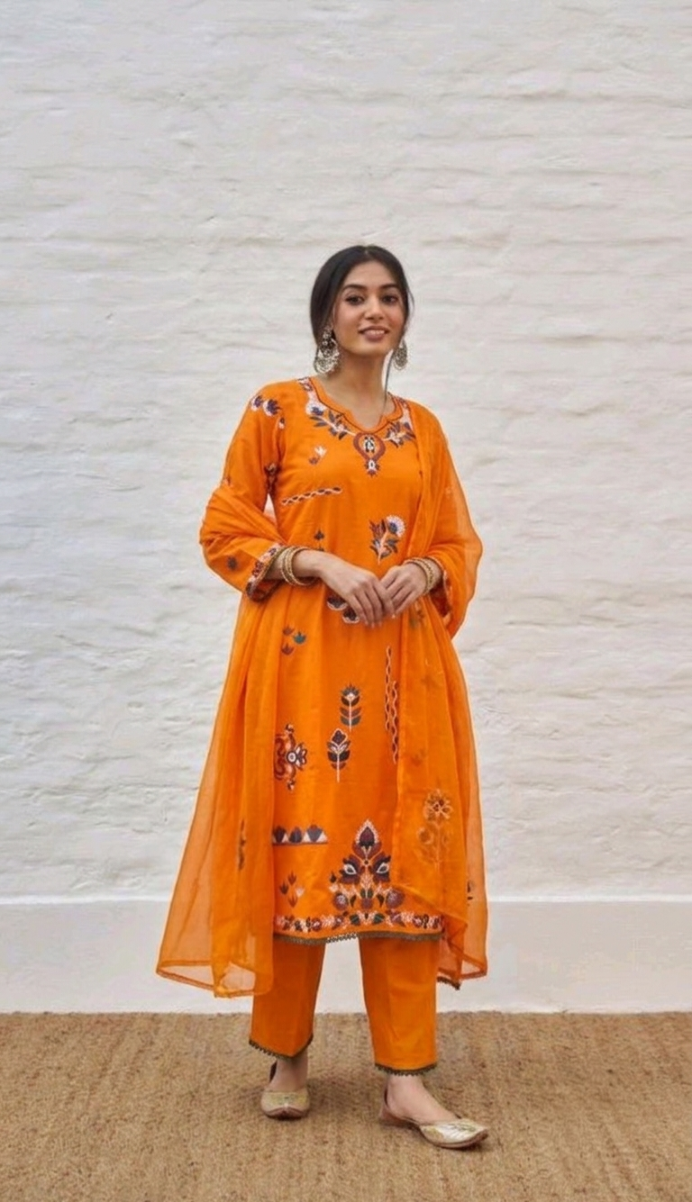 Orange2 cream 3pcs set