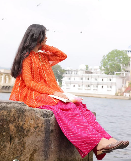 (1F) Jaipur hues faarshi shalwar set