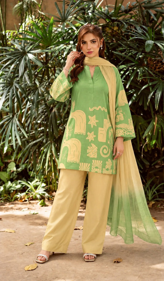 Green forest 3pcs set