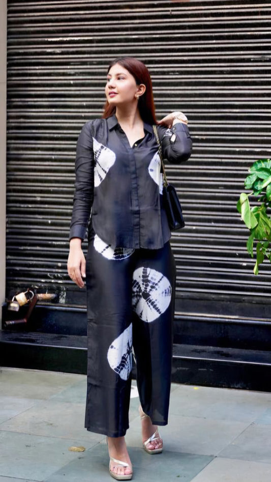 2Black bean co-ord set yee