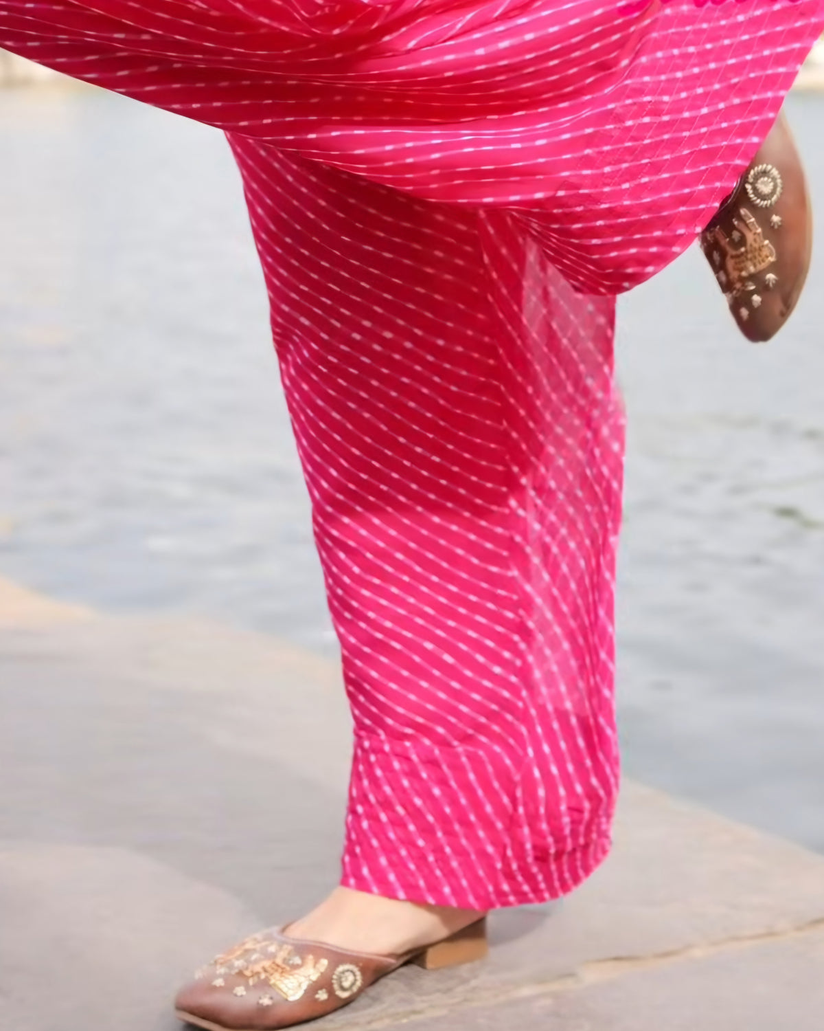 (1F) Jaipur hues faarshi shalwar set