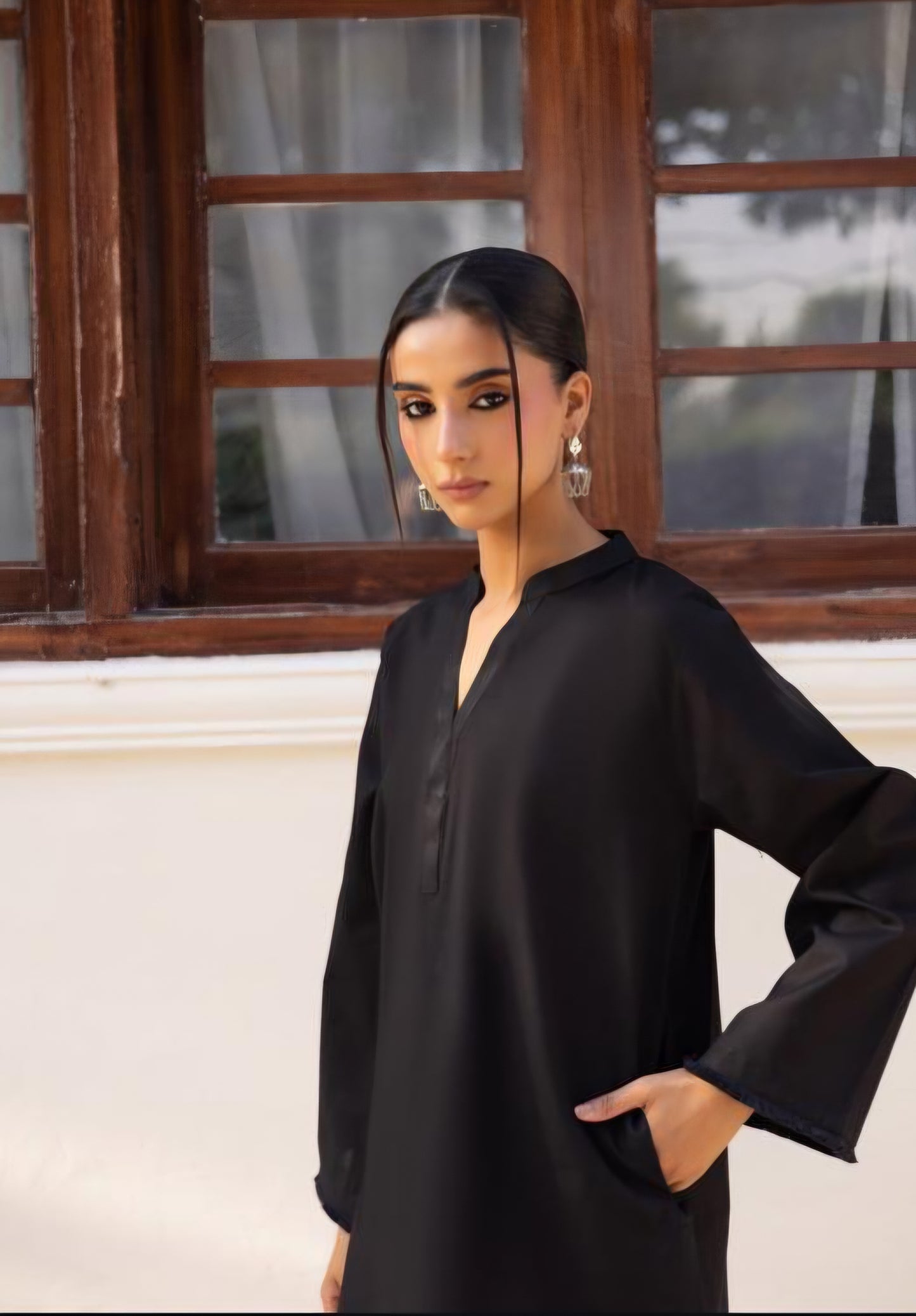 Chand tara BLACK  co-ord set