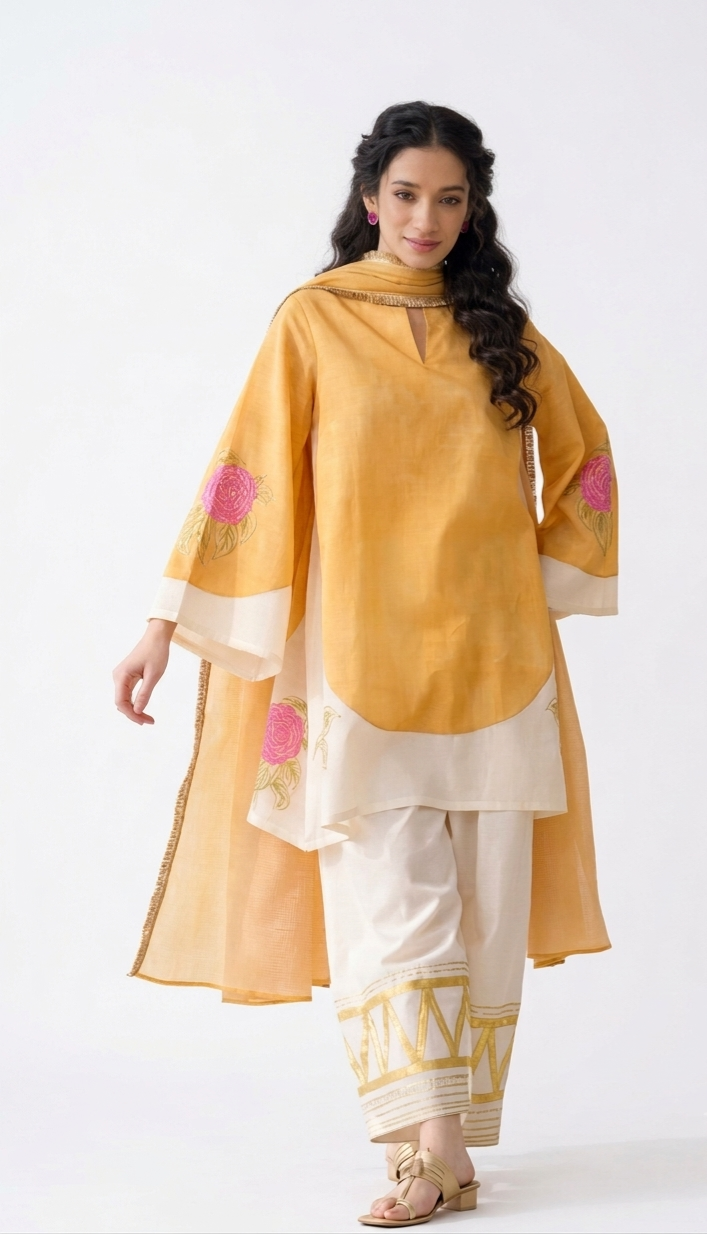 2a yellow sky shaded 3pcs set