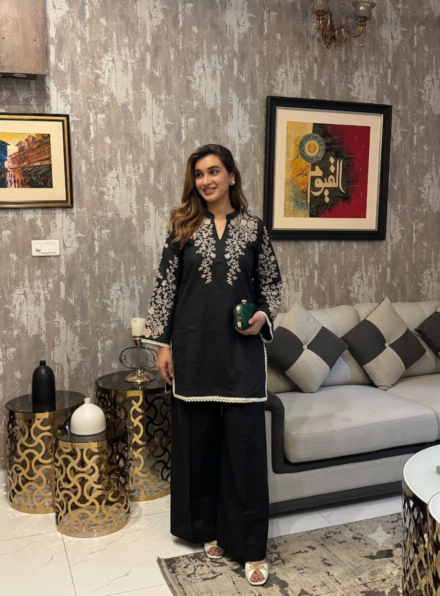 Black beauty co ord set